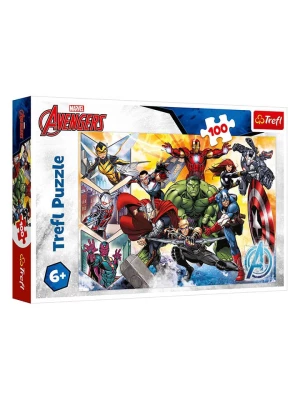 Trefl 100-częściowe puzzle "Avengers" - 6+ rozmiar: onesize