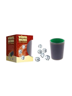 Trefl Kubek z 6 kostkami - 6+ rozmiar: onesize