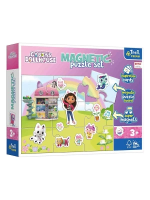 Trefl Puzzle magnetyczne "Gabby's Dollhouse" - 3+ rozmiar: onesize