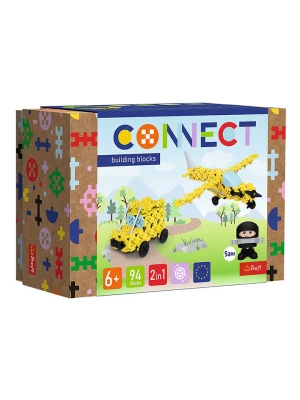 Trefl Zabawka konstrukcyjna "CONNECT S - samolot/samochód" - 5+ rozmiar: onesize Trefl Zabawka konstrukcyjna "CONNECT S - samolot/samochód" - 5+ rozmiar: onesize