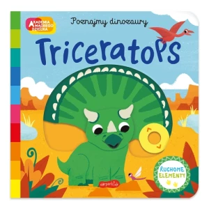 Triceratops. Akademia mądrego dziecka. Poznajmy dinozaury Harper kids