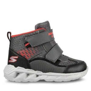 Trzewiki Skechers Magna-Lights Frosty Fun 401504N/CCBK Szary