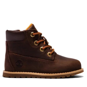 Trzewiki Timberland Pokey Pine 6In Boot With TB0A2NC39311 Dk Brown Full Grain