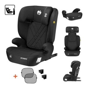 Tulano Fotelik samochodowy 15-36kg isofix i-Size podstawka JOY 45 Black