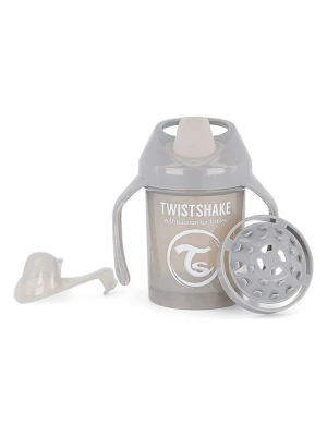 Twistshake Butelka w kolorze jasnoszarym do nauki picia - 230 ml rozmiar: onesize