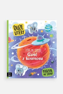 "Uczę się czytać. Gość z kosmosu" książka dla dzieci AKSJOMAT