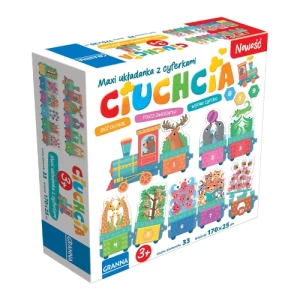 Układanka maxi Ciuchcia GRANNA Granna