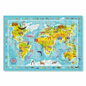 Układanka obrazkowa Dodo Animal World, 80elementów 4-Home