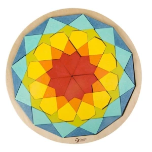 Układanka tangram wzory i kolory, Classic World Classic world