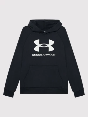 Under Armour Bluza Ua Rival Fleece Big Logo 1357585 Czarny Loose Fit