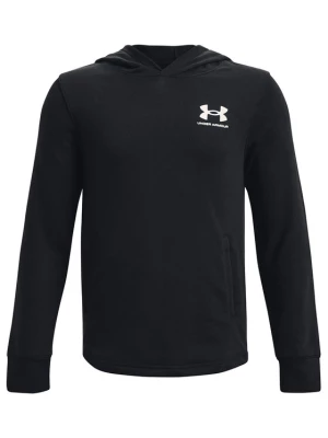 Under Armour Bluza UA Rival Terry Hoodie 1377251 Czarny Relaxed Fit
