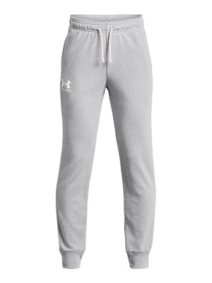 Under Armour Spodnie dresowe UA Rival Terry Jogger 1377254 Szary Regular Fit