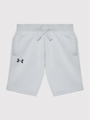 Under Armour Szorty sportowe Rival 1363508 Szary Regular Fit