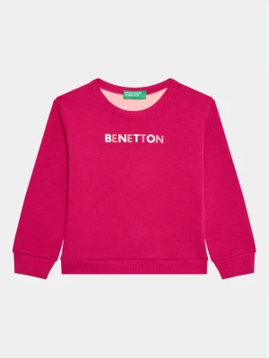 United Colors Of Benetton Bluza 3J70G10A5 Różowy Regular Fit