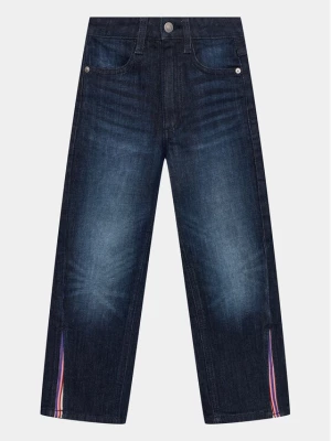 United Colors Of Benetton Jeansy 4EJVCE01X Granatowy Straight Fit