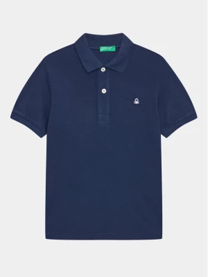 United Colors Of Benetton Polo 3089C300Q Granatowy Regular Fit