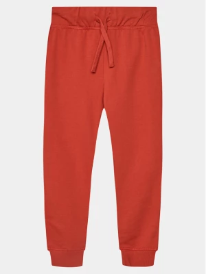 United Colors Of Benetton Spodnie dresowe 3BC1CF04P Czerwony Regular Fit