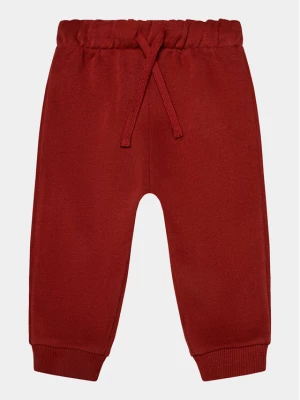 United Colors Of Benetton Spodnie dresowe 3EB5GF030 Czerwony Regular Fit