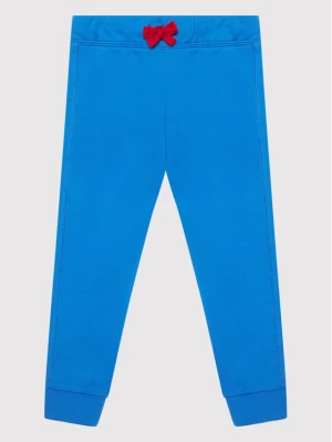 United Colors Of Benetton Spodnie dresowe 3J68I0024 Niebieski Regular Fit