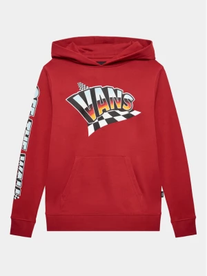 Vans Bluza Hole Shot Po VN00087W Czerwony Regular Fit