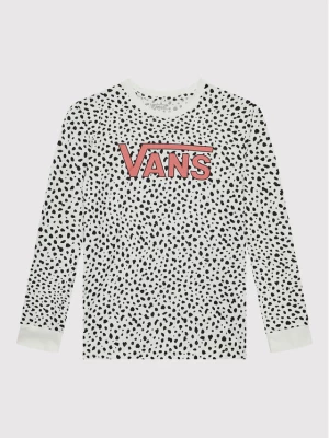 Vans Bluzka Dalmation VN0A7RV3 Biały Regular Fit