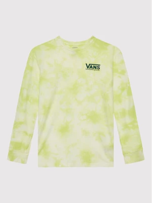 Vans Bluzka Tie Dye VN0000D4 Zielony Regular Fit