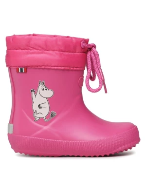 Viking Kalosze Alv Indie Moomin 1-13510-950 Różowy