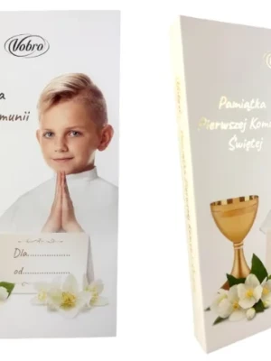 Vobro Bombonierka Komunijna Pralinki Komunia Dla Chłopca Na Komunię 185g