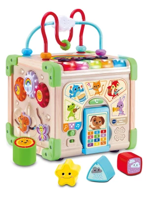 vtech Interaktywna drewniana kostka do zabawy - 12 m+ rozmiar: onesize