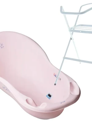 WANNA DLA DZIECKA ”ZESTAW 4w1” TEGA WANIENKA DUŻA TERMOMETR KOREK STOJAK