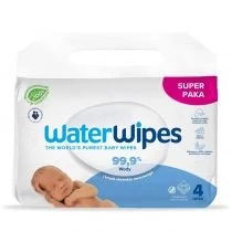 Waterwipes Chusteczki nawilżane wodne 4 x 60 szt.