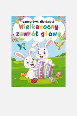 Wielkanocny zawrót głowy. Łamigłówki dla dzieci WYDAWNICTWO IBIS