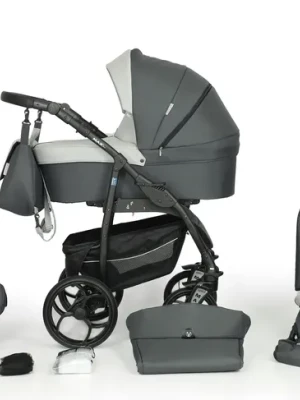 WÓZEK DZIECIĘCY VERDI MAX PLUS 3W1 + AKCESORIA