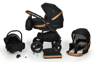 ﻿WÓZEK DZIECIĘCY VERDI OPTIMA BLACK/LIMITED 3W1
