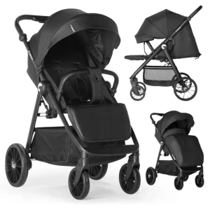 WÓZEK SPACEROWY Kidnort Do 22KG SPACERÓWKA AKCESORIA DUŻE KOŁA Sjölejon