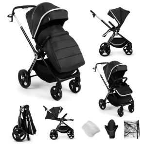 WÓZEK SPACEROWY Kidnort Do 22KG SPACERÓWKA AKCESORIA REGULOWANY Isbjörn