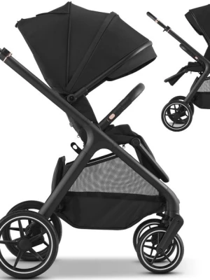 Wózek spacerowy Spacerówka SIROCCO przód tył DUŻE KOŁA Amortyzacja do 22kg