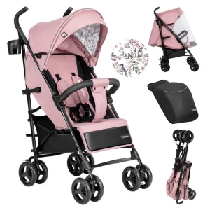 Wózek Spacerowy Tulano Davos 35 PINK Lekka Spacerówka Składana do 22kg róż Wózek Spacerowy Tulano Davos 35 PINK Lekka Spacerówka Składana do 22kg róż