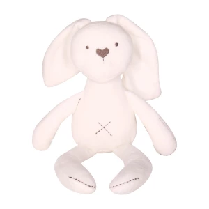 Wypchany królik Hop 35 cm, biały 4-Home