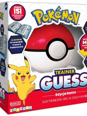 Zabawka interaktywna Pokemon Trainer Guess Kanto PL Zanzoon
