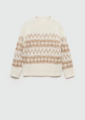 Żakardowy sweter Mango Kids