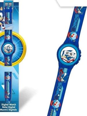 Zegarek Cyfrowy SONIC – Dziecięcy Zegarek z Motywem Sonic the Hedgehog