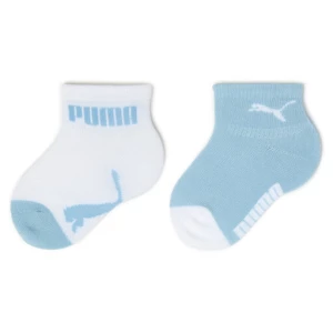 Zestaw 2 par wysokich skarpet dziecięcych Puma Baby Mini Cats Lifestyle Sock 2P 935478 Kolorowy