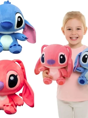 ZESTAW 2x STICH + ANGEL PLUSZAK MASKOTKA 35 cm MIś LILO I STITCH prezent