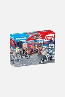 Zestaw figurek City Action Starter Pack Policja 71381 PLAYMOBIL