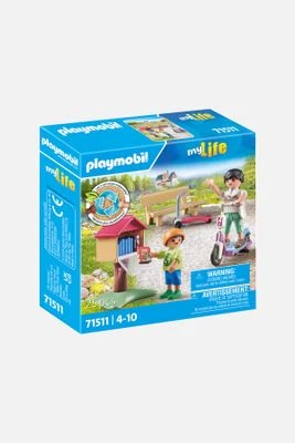 Zestaw figurek My Life Wymiana książek 71511 PLAYMOBIL