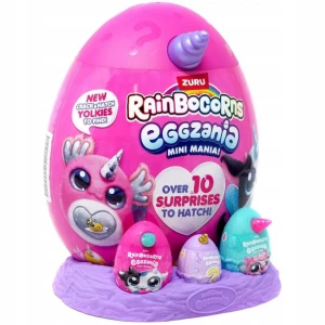 Zestaw ZURU Rainbocorns Eggzania Mini Mania Surprise Plusz Maskotka 9296