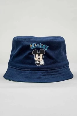 zippy kapelusz dwustronny bawełniany dziecięcy x Disney kolor granatowy bawełniany Zippy