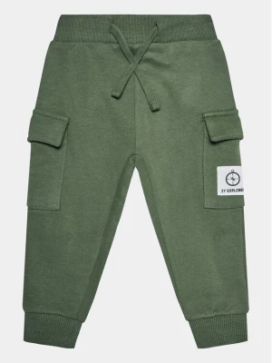 Zippy Spodnie dresowe ZBBAP0401 23028 Zielony Regular Fit