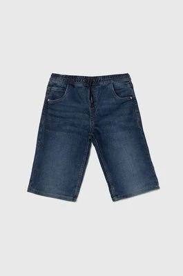 zippy szorty jeansowe dziecięce kolor niebieski regulowana talia Zippy